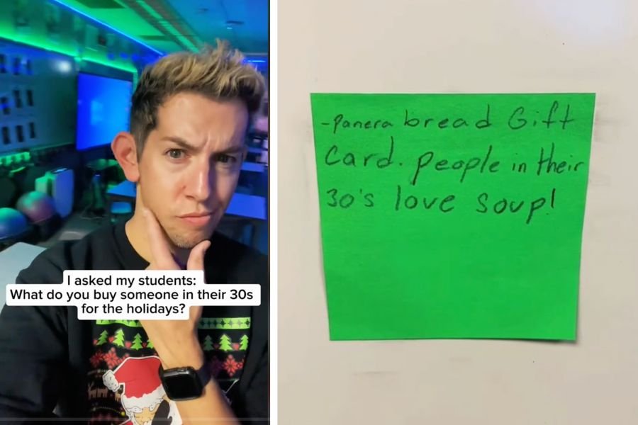 christmas, 7th graders, teacher tok, kids, tiktok, teens, gen z, millennials