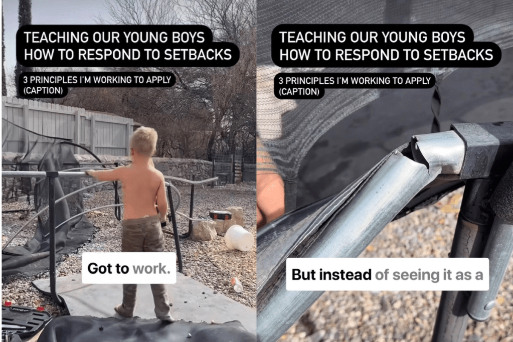 fatherhood, parenting, sons, setbacks, overcoming