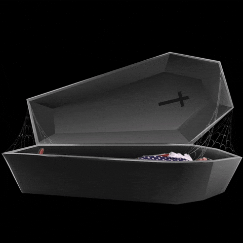 cemetery, coffin, brain fog, forgetfulness, funny words