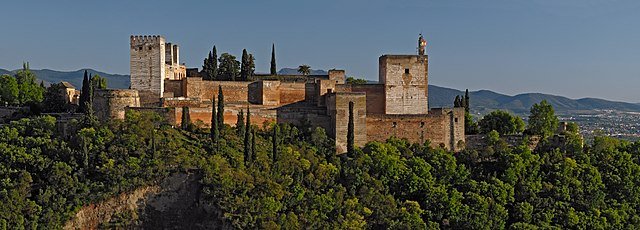 Alhambra palace, fortress, water system, Spain, ancient technology