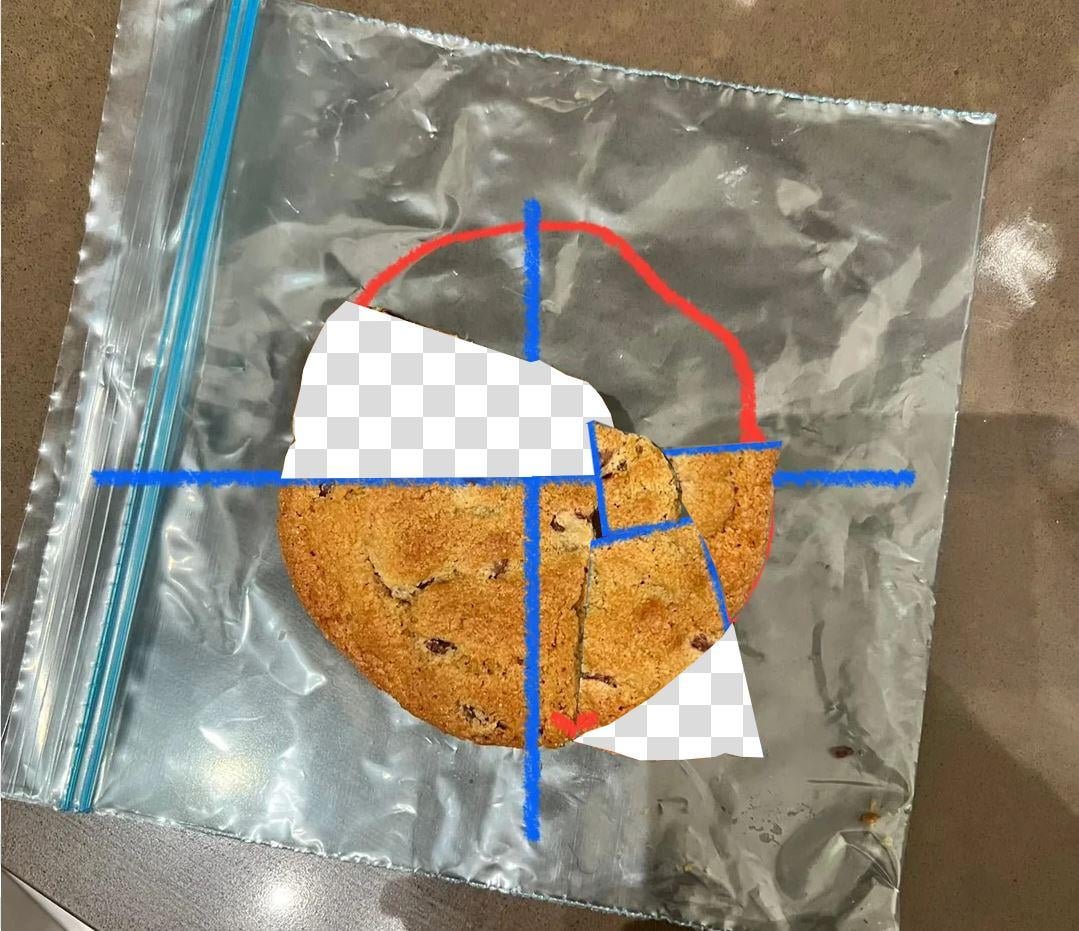 ask reddit, cookies, sharing food with partner, relationships, marriage humor, marriage, best cookie recipe, funny