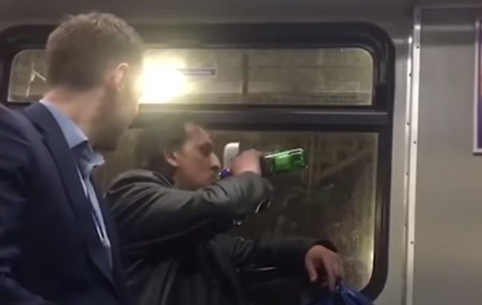 immigrants, metro, racism, uk immigrants, fight on metro, drinking on metro, fight on subway