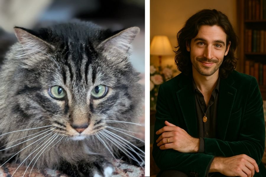 turn pets into humans, turn dog into human, turn dog into human ai, turn pet into human chatgpt. chatgpt, pets, funny animals