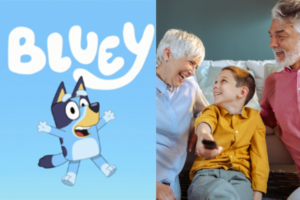bluey, bluey show, grandparents, boomers, grandkids
