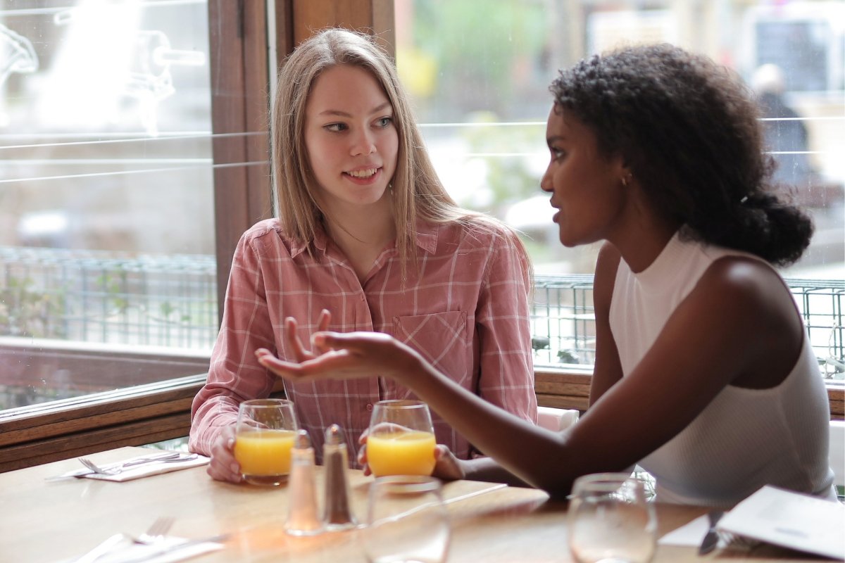 stuttering, stutter, eye contact, conversation, connection