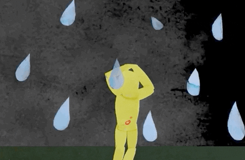 rain, drowning, drown, downpour, metaphor