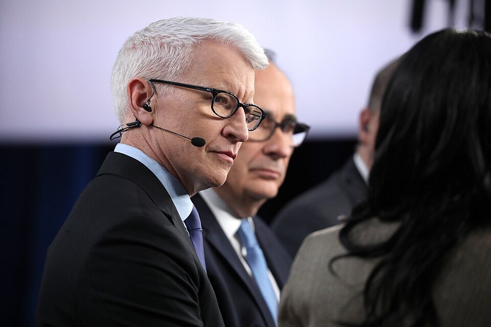 anderson cooper, cnn, cable news, cooper live, newscasters, news programming, liberals, conservatives