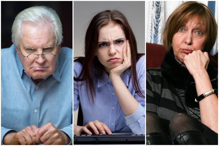 curmudgeon, downer, bummer, grumpy, negative, sourpuss,