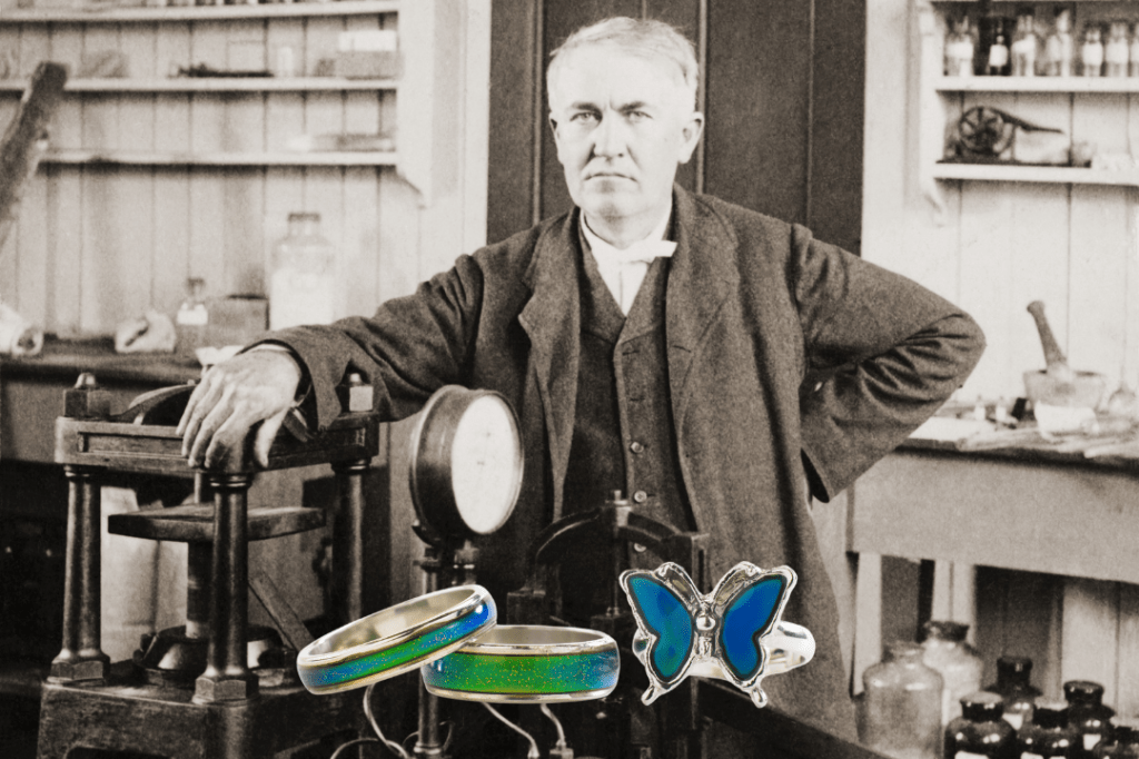 Mood ring, inventor, mysterious history