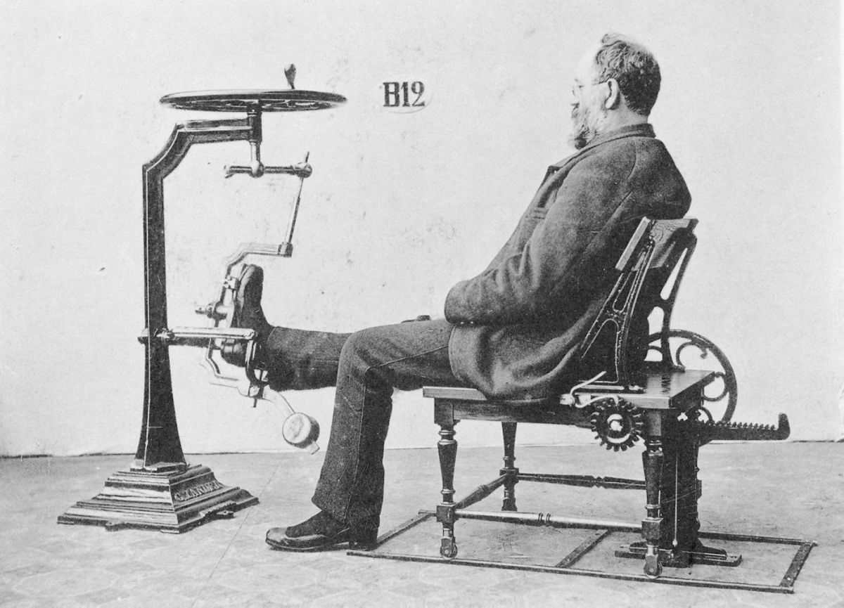 exercise equipment, dr. gustav zander, history of fitness, health, exercise 