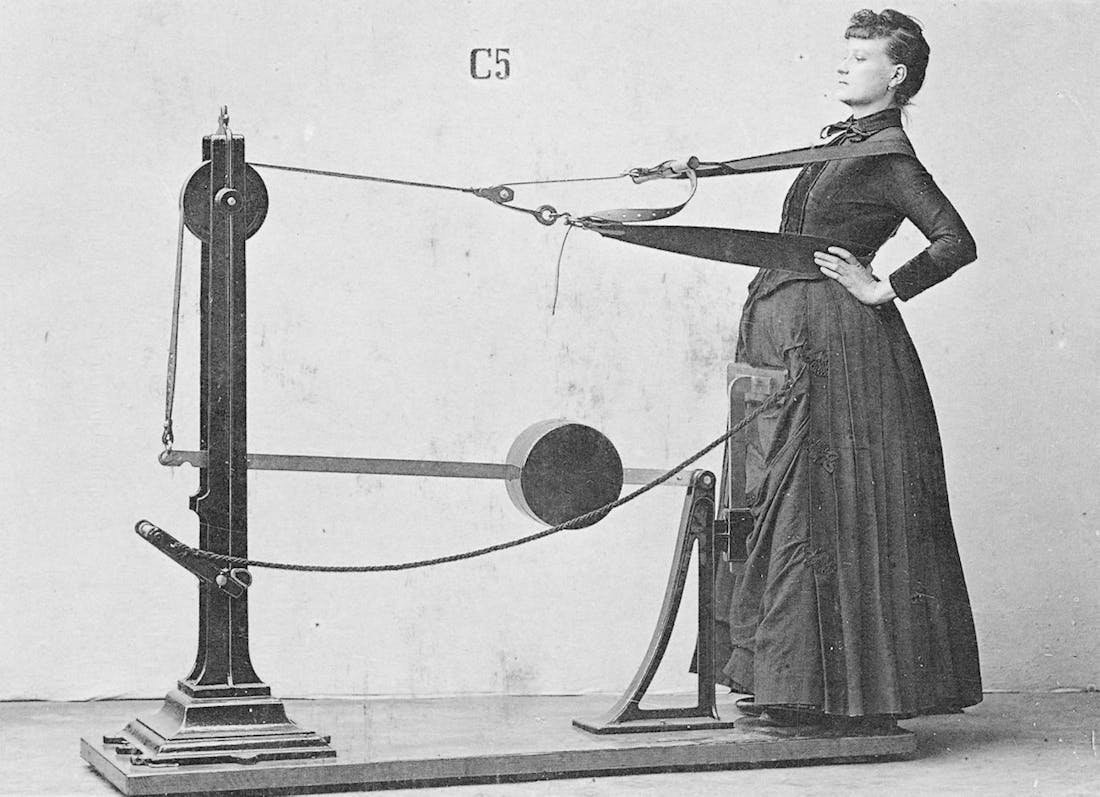 exercise equipment, dr. gustav zander, history of fitness