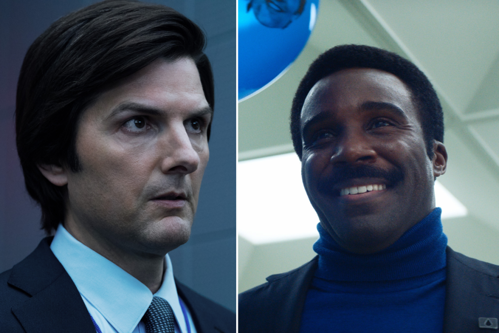 ​Adam Scott and Tramell Tillman in Severance