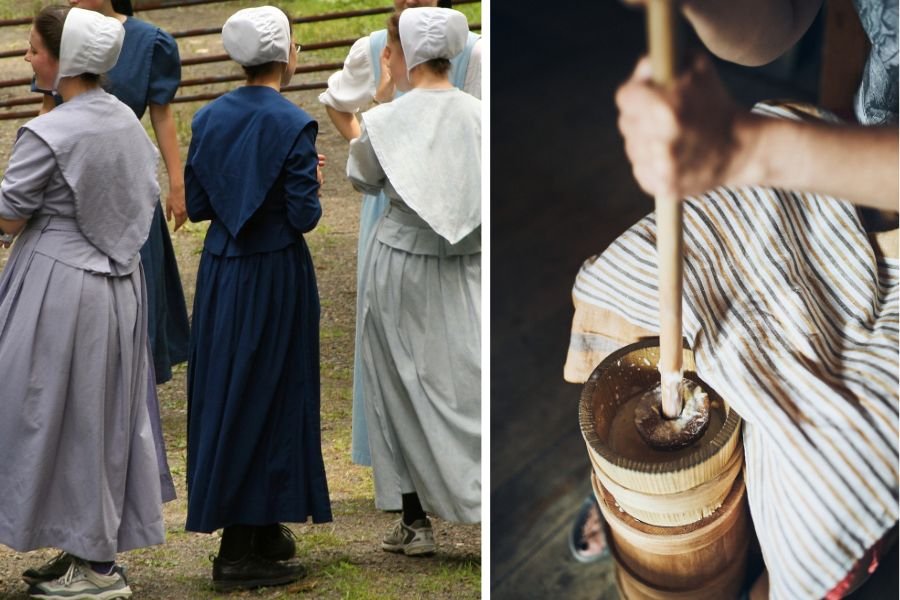 Amish food; Amish butter; Amish bread; Amish recipes; affordable meals; economy; healthy foods