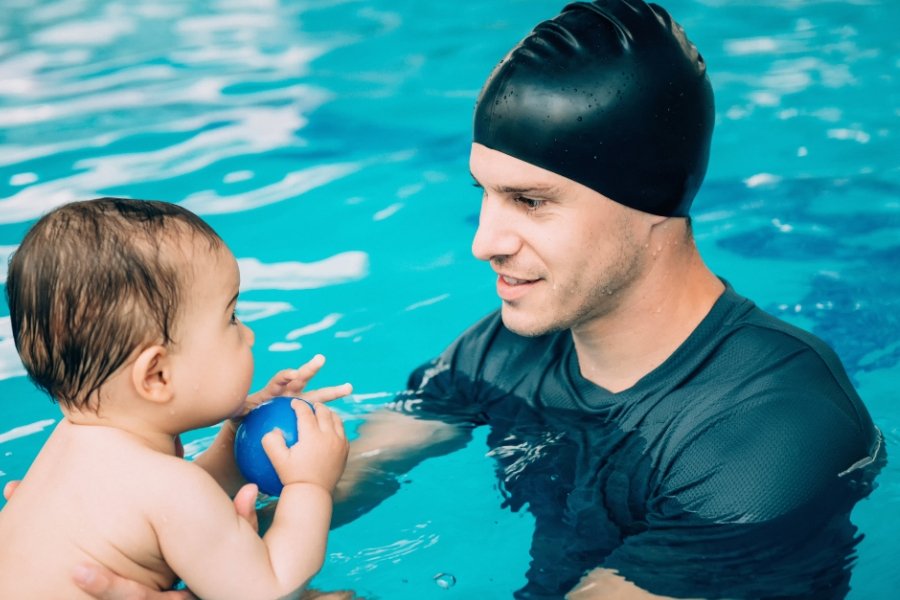 swim instructor, swim lessons, boundaries, kids, teaching children