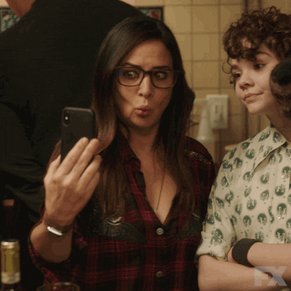 mom, daughter, selfie, gif, moms and daughters, parenting