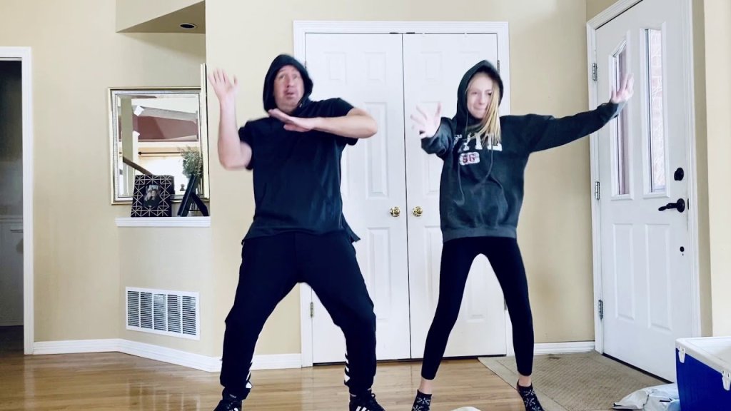 chris starkey, dad daughter dance, dance battle, dance off