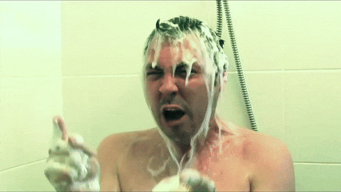 shower, burning, eyes, shampoo, soap in eyes, pain