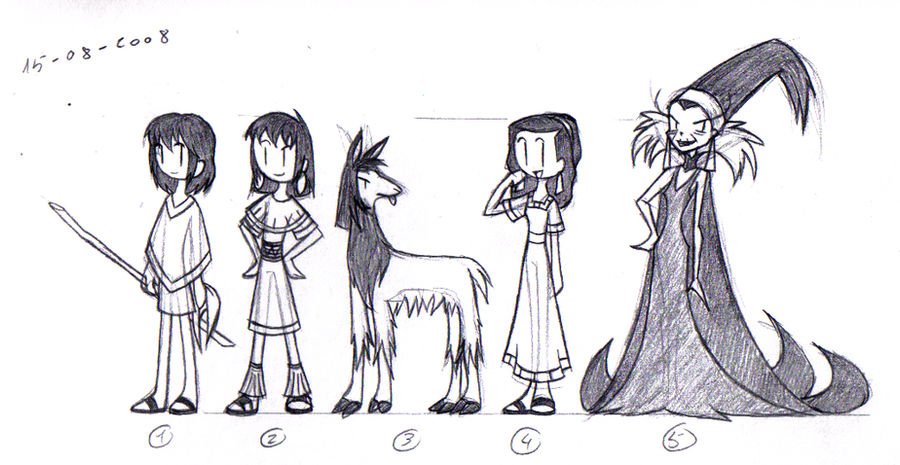 Sketch, Disney, Emperors New Groove, Disney, behind the scenes