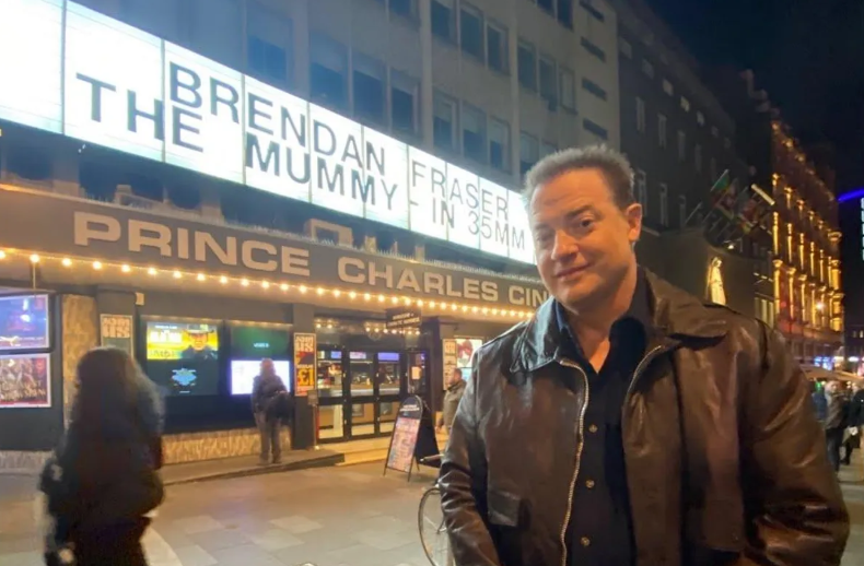 brendan frasier, the mummy, rick o'connell, mummy series, millenial movies, prince charles cinema