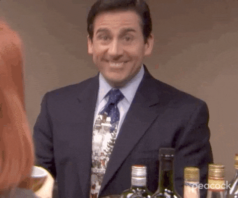 finger guns, Steve Carrell, The Office, cute pictures, happy pictures