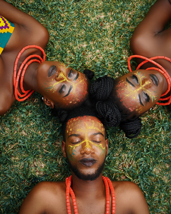 lying down, eyes closed, relaxed, spacing out, grass