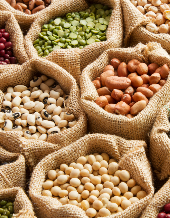 beans, legumes, healthy, vitamins, B9