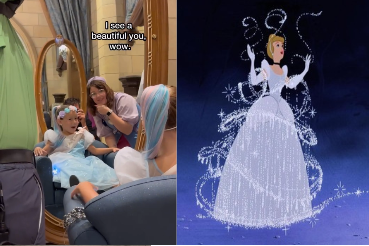 Fairy Godmother at Disney World perfectly nails ASL for deaf girl, helps her transform into Cinderella