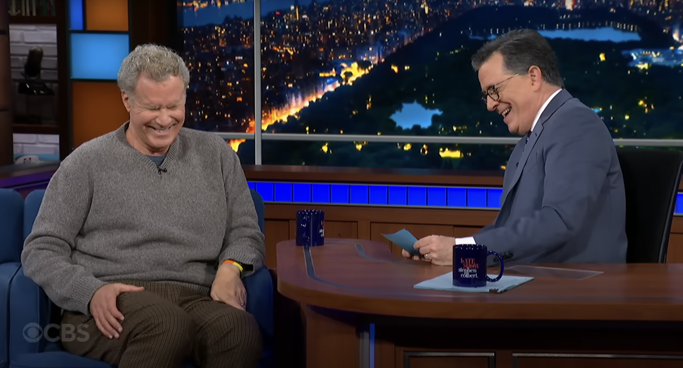 Will Ferrell answers rapid fire questions from Stephen Colbert, and it's delightfully weird