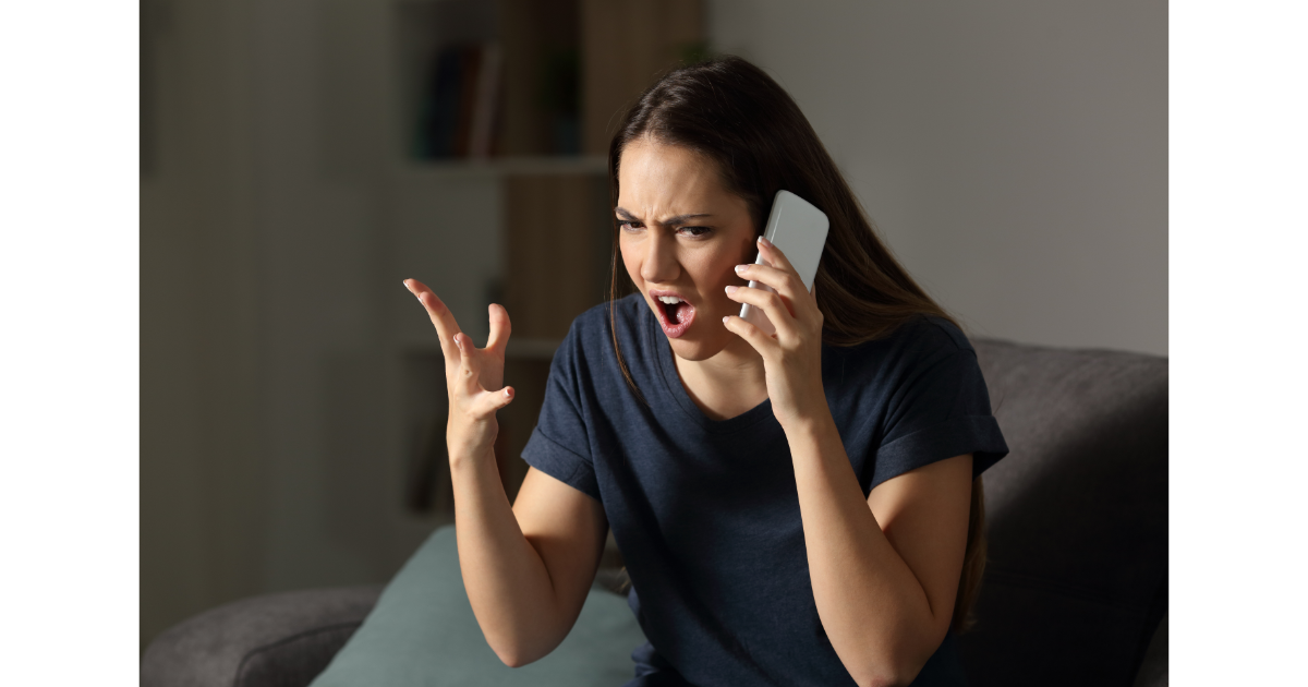 angry, phone call, fight, woman, friends
