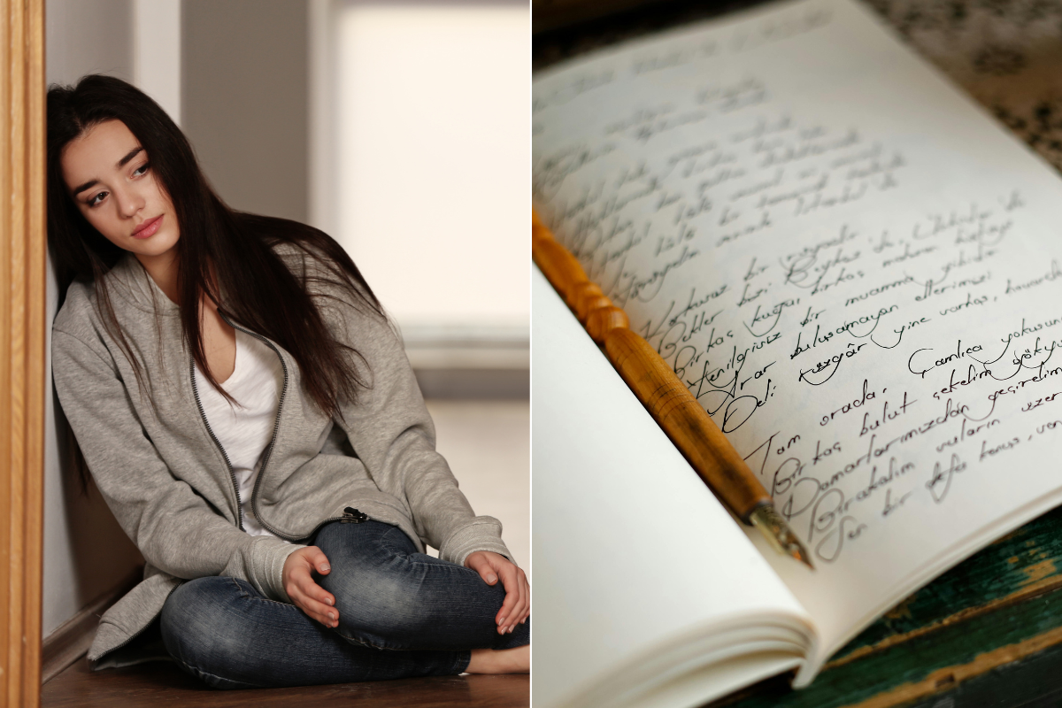 A woman grew up without her mom. 21 years later, she found her secret notebook.