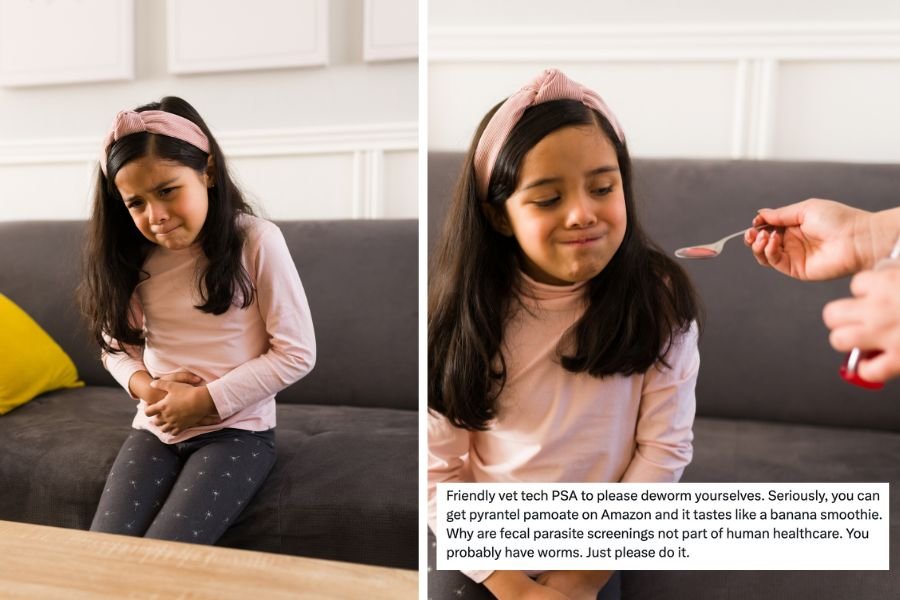 pinworms; deworming; should people deworm; parasites; treating parasites