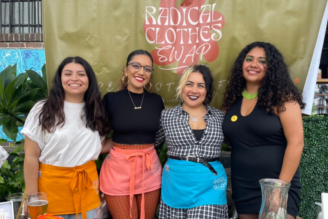 "There's no catch": Latina activists are giving away thousands of free clothes in LA