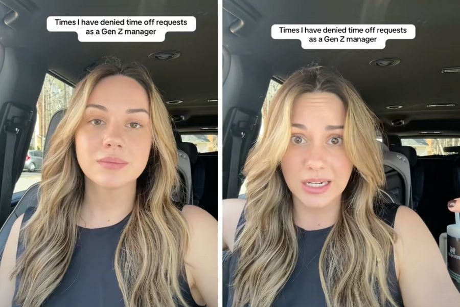 tie off requests, pto, sick leave, gen z manager, manager positions, asking for time off