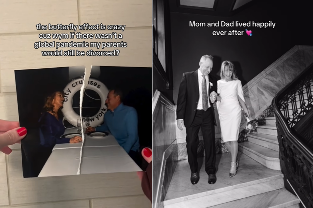 Daughter shares real-life 'Parent Trap' love story about her parents remarriage after divorce - Upworthy