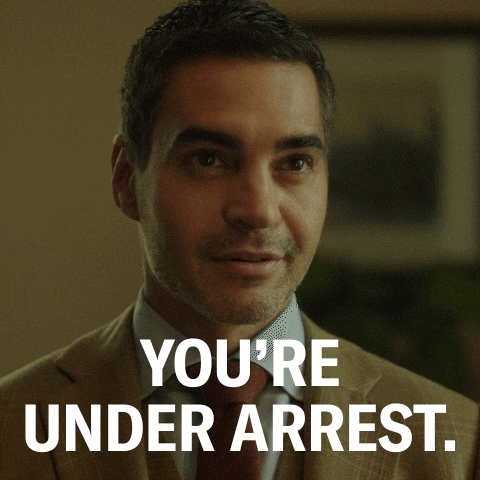 confidence, under arrest, body language, voice, tone