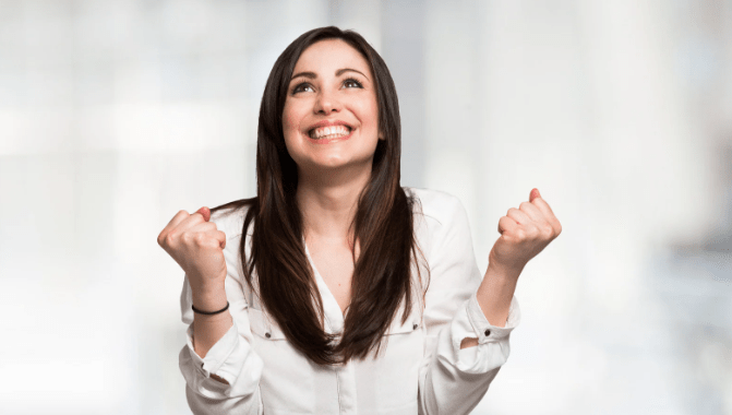 success, happiness, fear, overcoming, barriers, happy woman