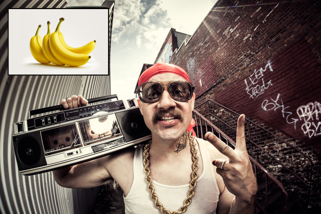 rap, rappers, hip hop, sitcoms, tv tropes, pop culture, music, musicians, chiquita banana, sugar hill gang