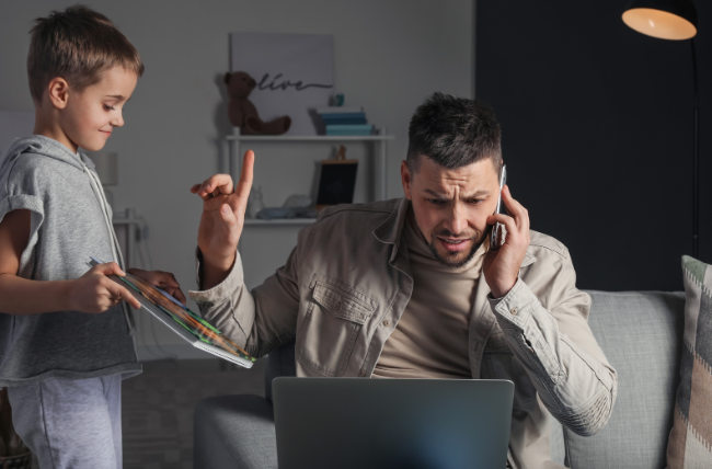 Millennial dad challenges boomer parents over holiday expectations