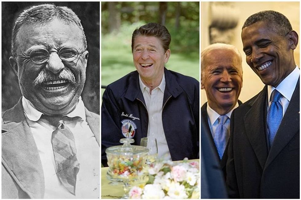 presidents with mullets, presidential portraits, cool presidents