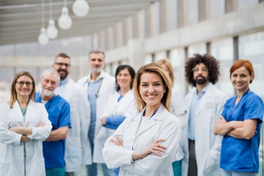 group of doctors, doctor specialties, health advice, health tips