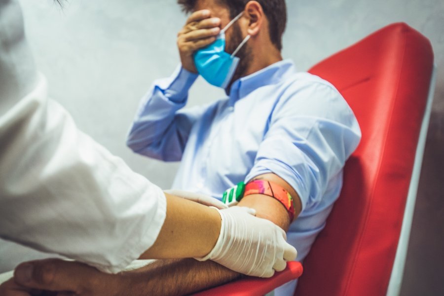 blood draw, needles, fear of needles, trypanophobia, getting blood taken