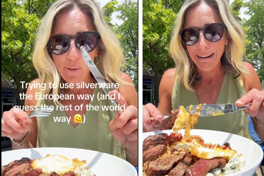 europeans vs americans, american abroad, etiquette, dinner etiquette, culinary etiquette, cutlery, food