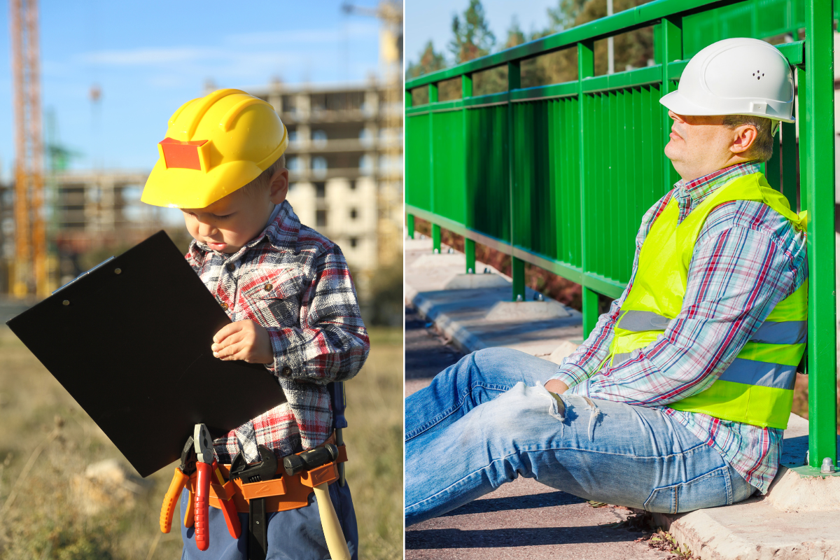 A 3-year-old asked if 'workmans' take naps and grown-ups had the most heartwarming responses