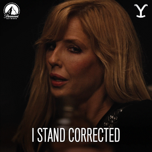 admit wrong, i was wrong, i stand corrected, wrong, admit