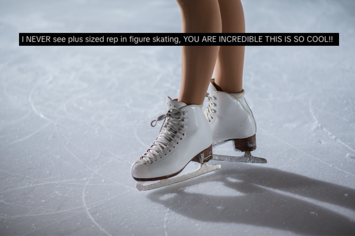 Plus size figure skater with unreal moves is inspiring girls everywhere