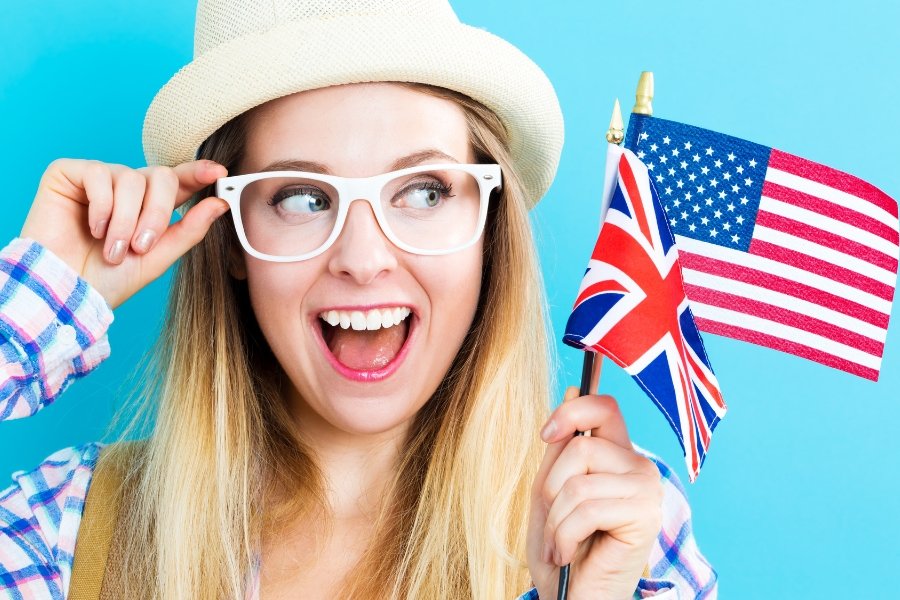 english language, american english, british english,