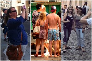 american tourists, american culture, americans abroad, americans, USA, tourists, travel, europe, culture