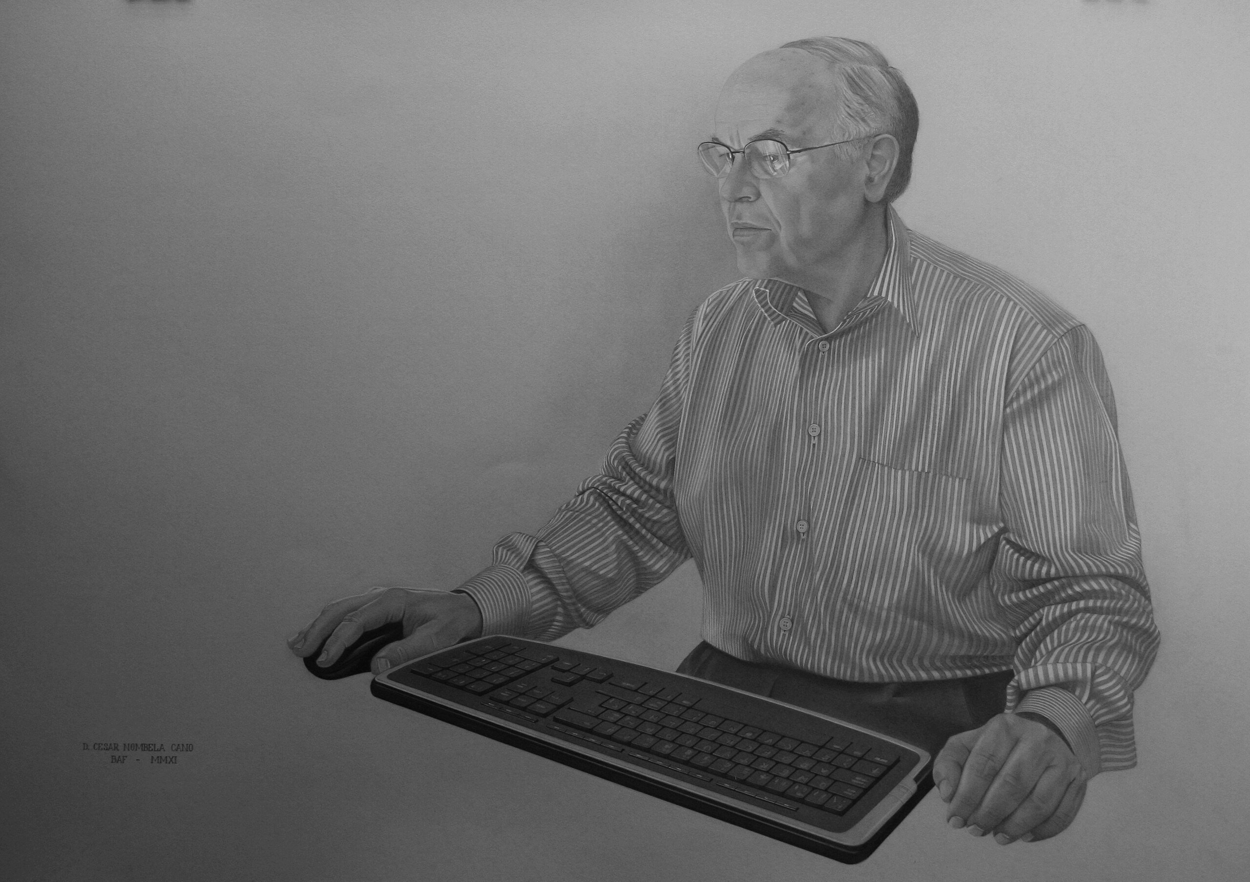 older person, computer, technology, learning, 100