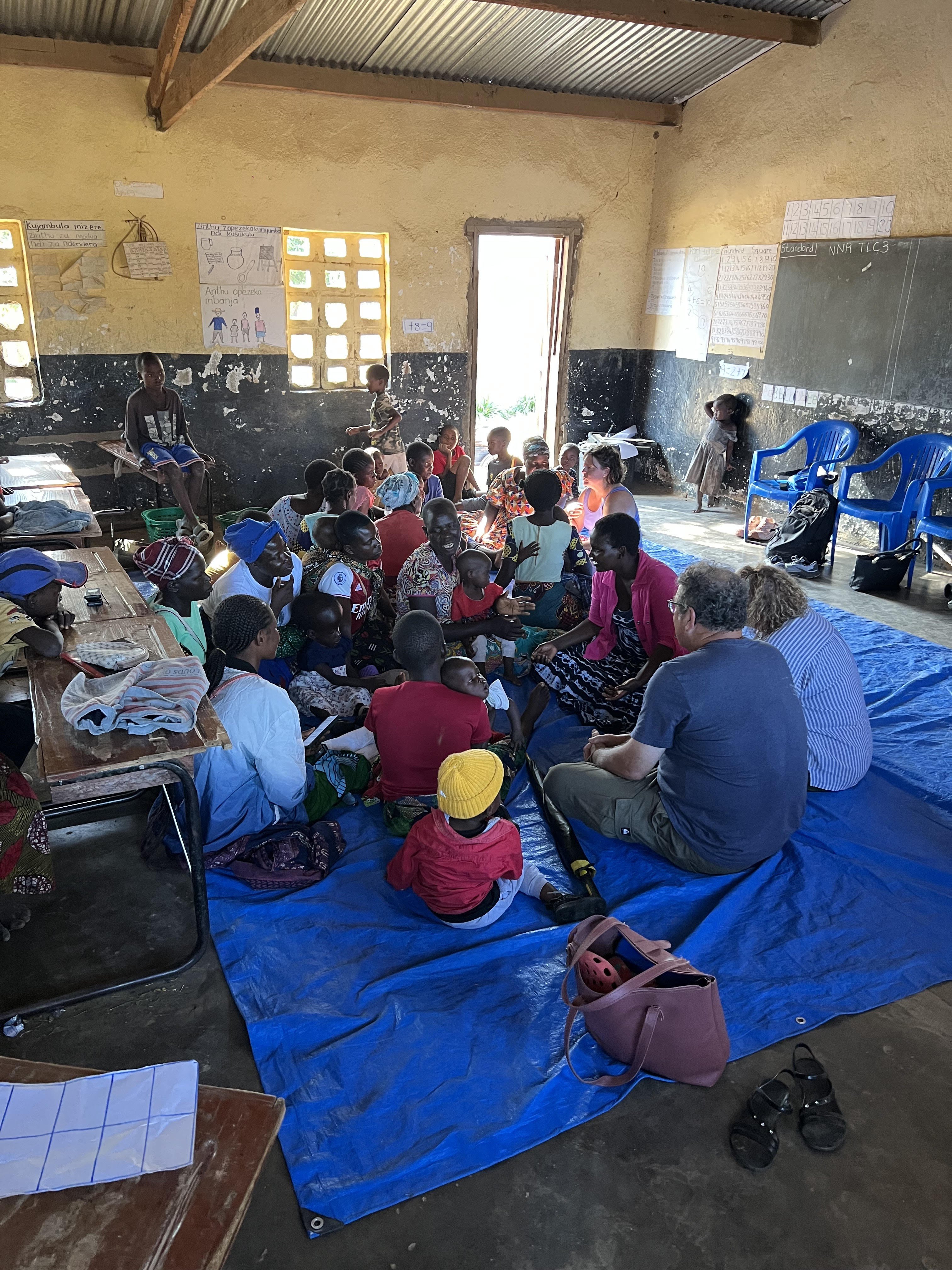 parent support group, emotional support, physical therapy education, malawi wheels