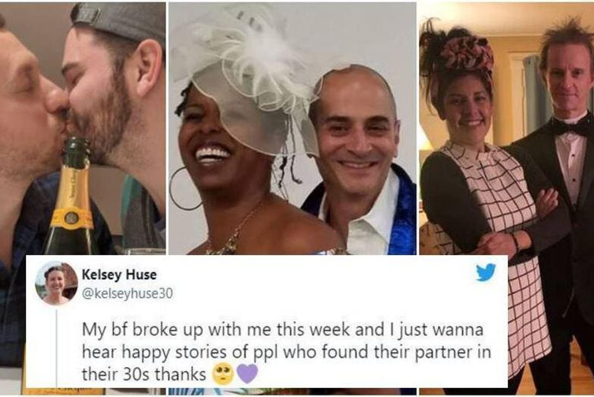 A 30-year-old woman got dumped. Hundreds cheered her up with their later-in-life love stories.